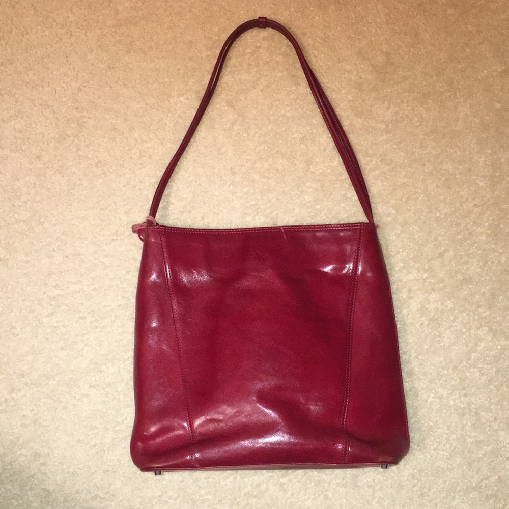Monsac Red Leather Purse